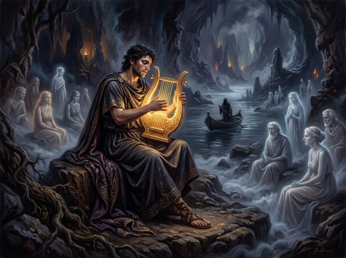 Orpheus and Eurydice: The Song in the Shadow
