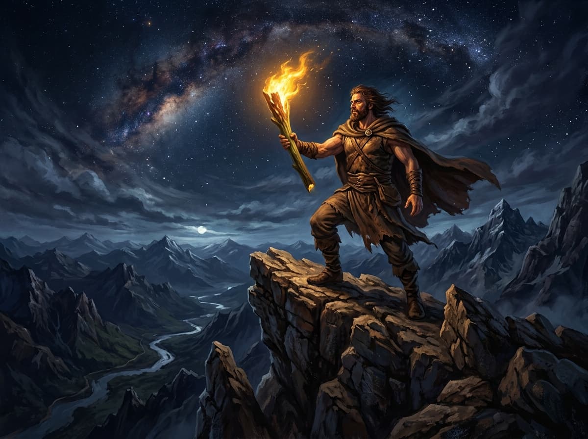 Prometheus and the Fire of Olympus
